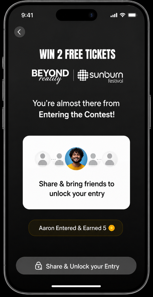 Entry Requirement Screen