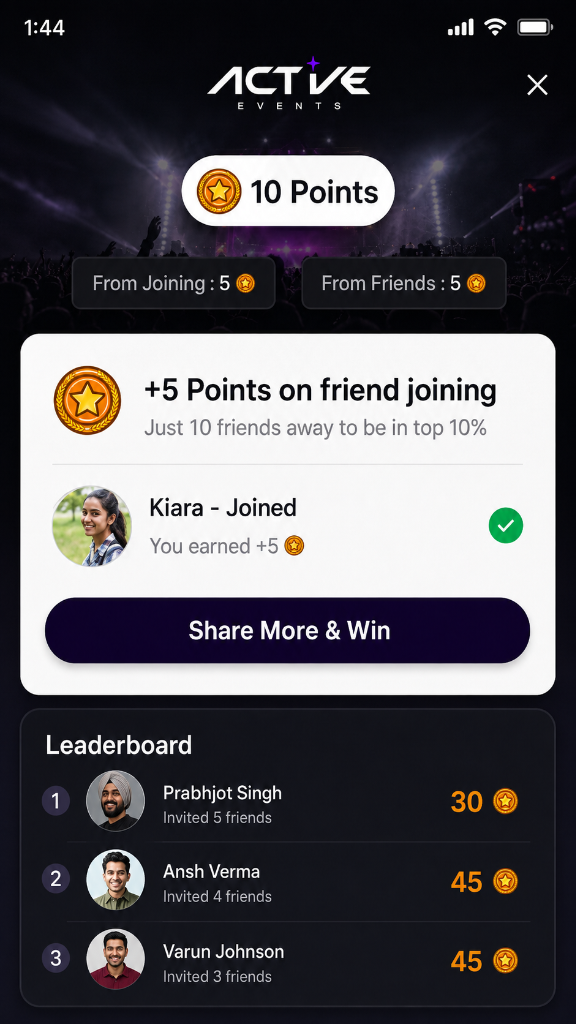 One Friend Joined Screen